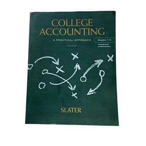 College Accounting Work Book 12th Edition A Practical Approach Chapters 1-12